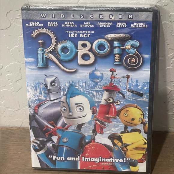SOLD ✅NEW/SEALED Robots Halle Berry/Robin Williams Widescreen DVD Animated Movie - Picture 1 of 4